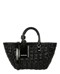 Balenciaga Womens Bistro Xs Basket Top Handle Bag