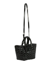 Balenciaga Womens Bistro Xs Basket Top Handle Bag