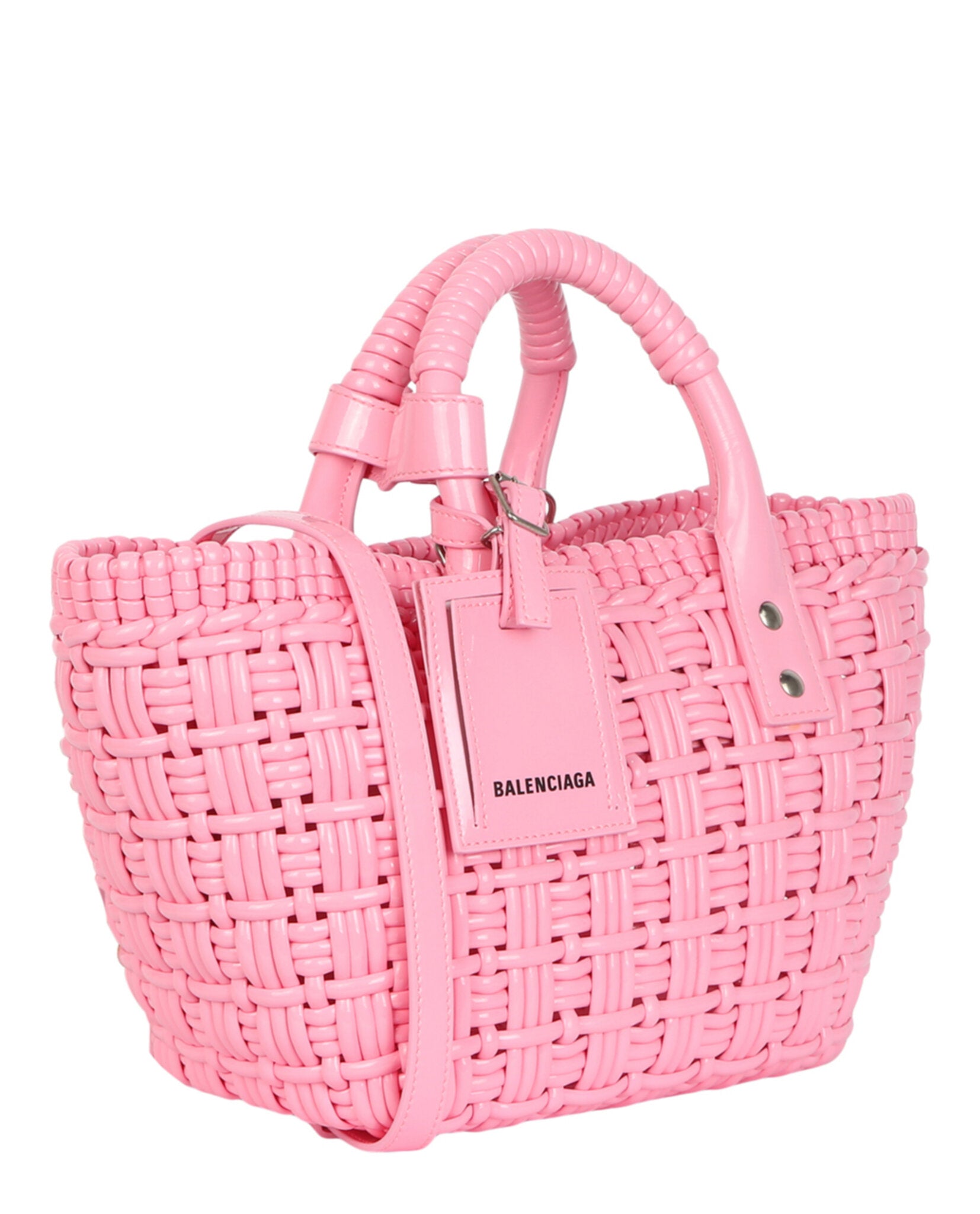 Balenciaga Womens Bistro Xs Basket Top Handle Bag