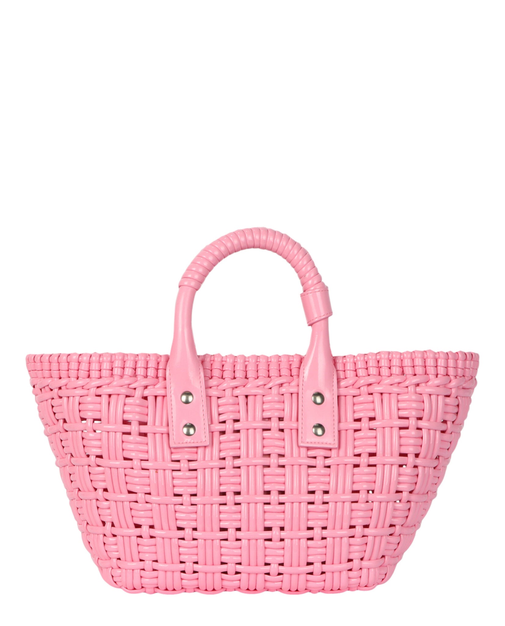 Balenciaga Womens Bistro Xs Basket Top Handle Bag