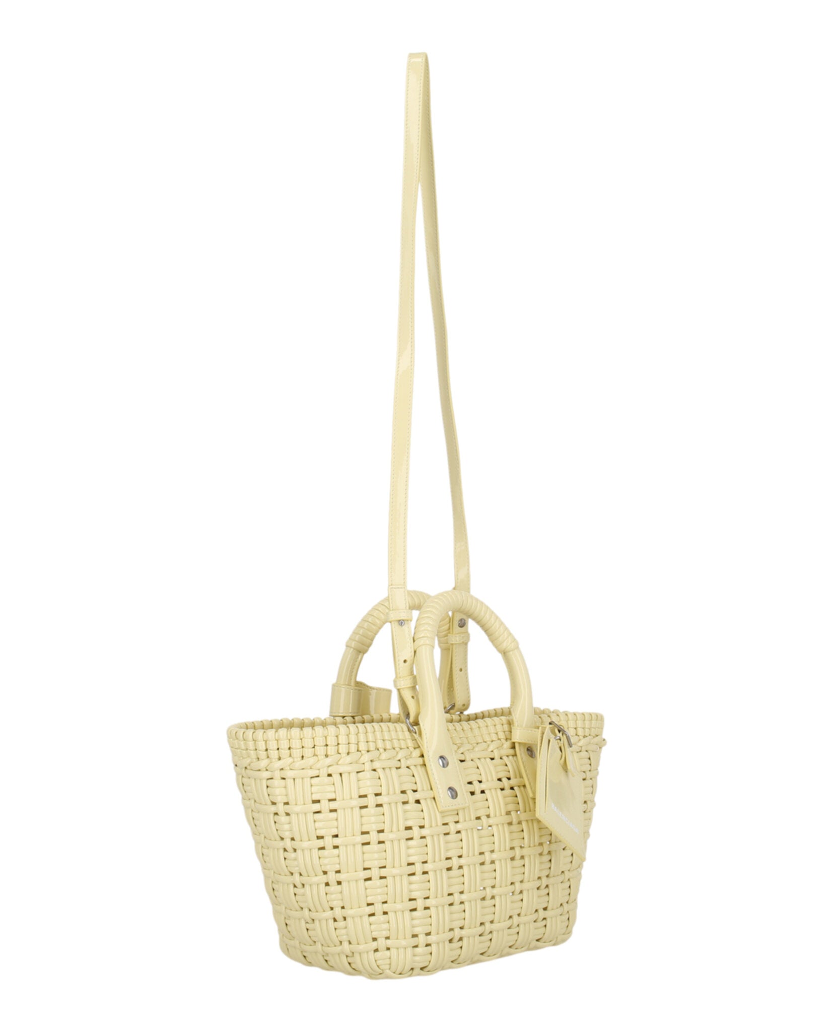 BALENCIAGA バレンシアガ BISTRO XS ホワイト Balenciaga Womens Bistro XS Basket With Strap – Bluefly