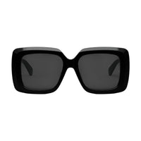 Celine Sunglasses Square Full Rim, Shiny Blue Frame and Grey Gradient Lens CL40263F93B