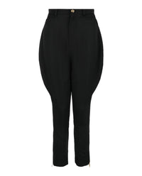 Gucci Womens Satin Stirrup Pants
