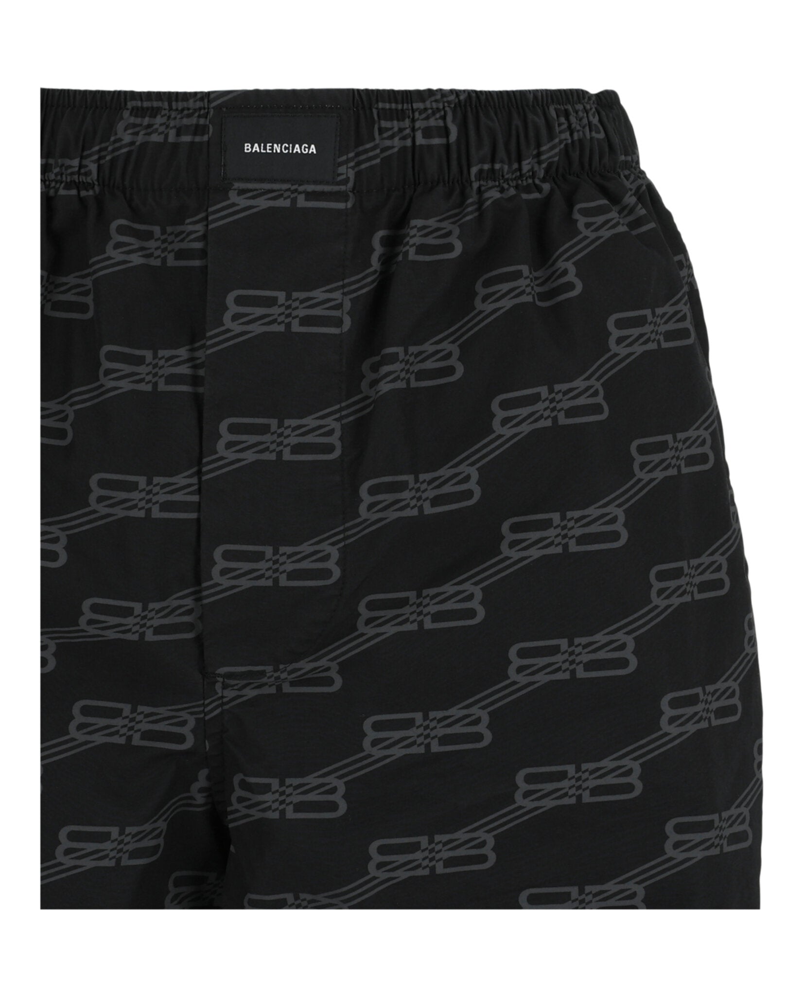 Balenciaga Balenciaga Womens BB Logo Monogram Pajama Shorts