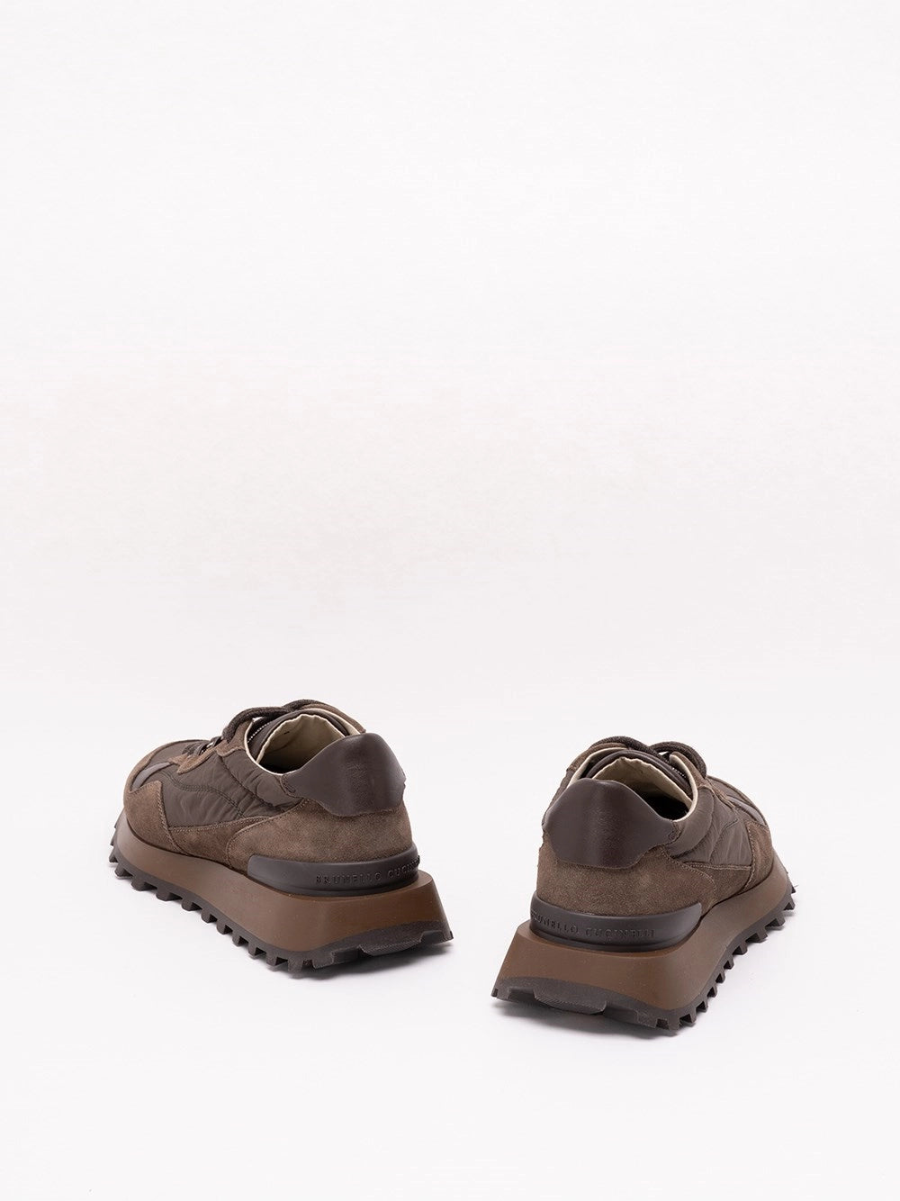 Brunello cucinelli Brunello Cucinelli Women Suede And Cotton Sneakers