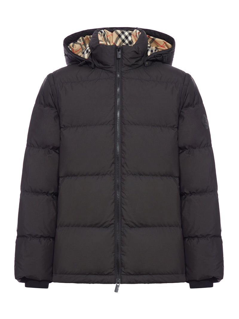 Burberry Men Down Jacket With Detachable Sleeves