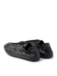 Prada Men Collapse Leather Sneakers