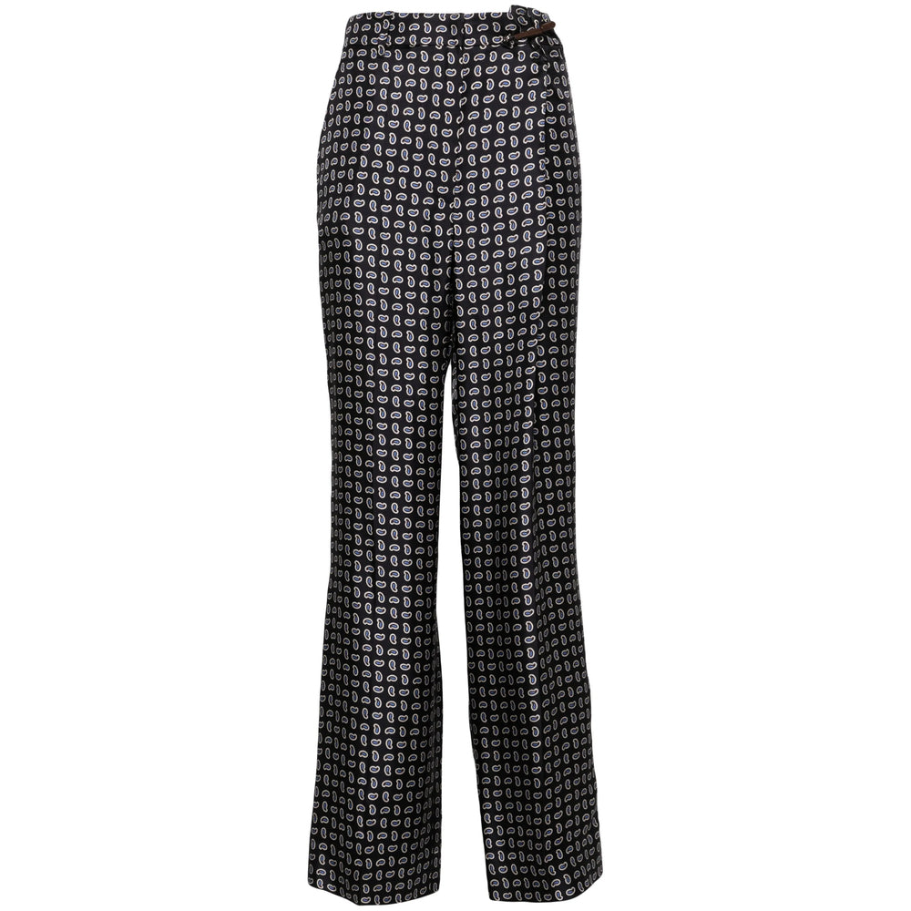 Prada Blue Trousers - Tailored Trousers Women