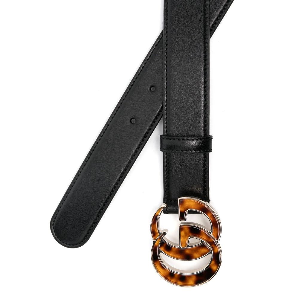 Gucci Black Belts Women
