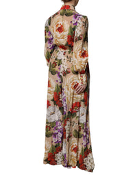 Dolce & Gabbana Dolce & Gabbana Multicolor Floral Wide Leg Jumpsuit Women's Dress