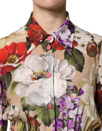 Dolce & Gabbana Dolce & Gabbana Multicolor Floral Wide Leg Jumpsuit Women's Dress