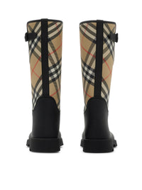 Burberry Women Marsh Stamp High Rubber Boots