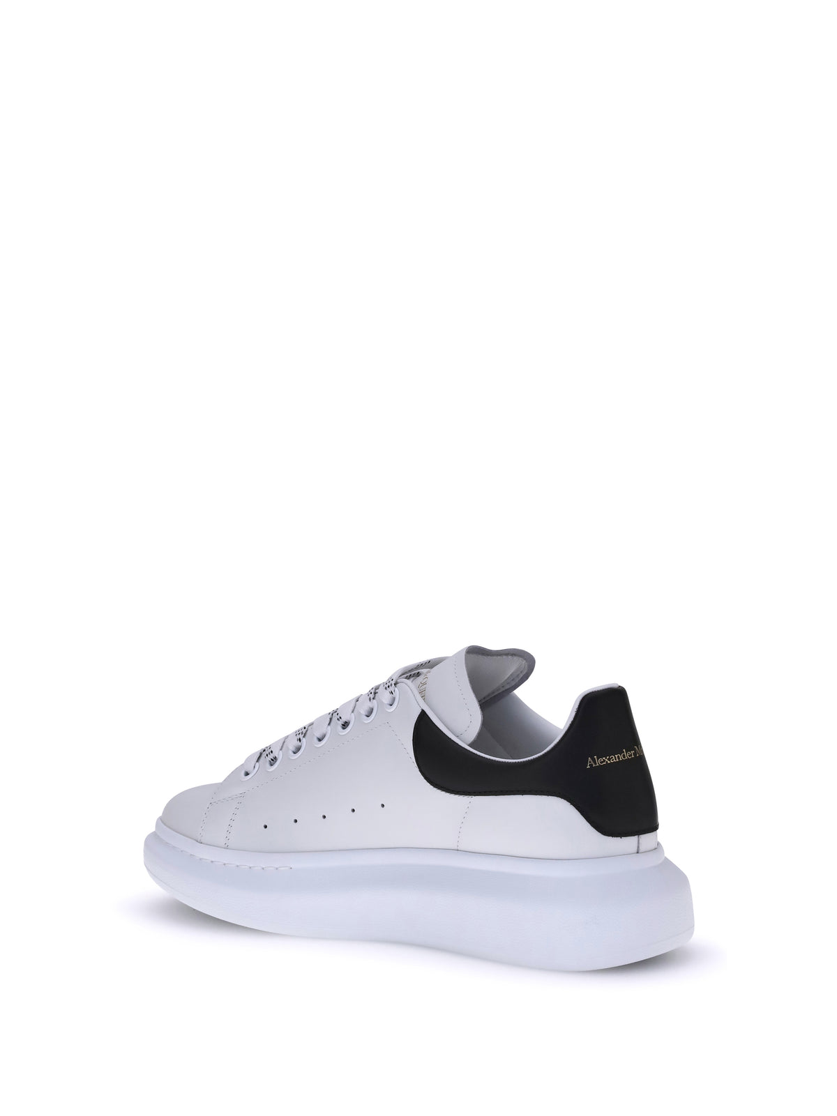 Alexander Mcqueen Men Leather Sneakers