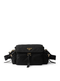 Prada Women Explore Medium Re-Nylon Bag With Flap