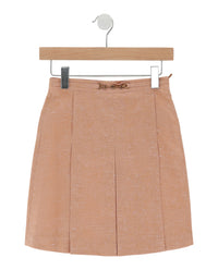 Gucci Girls Interlocking Horsebit Skirt