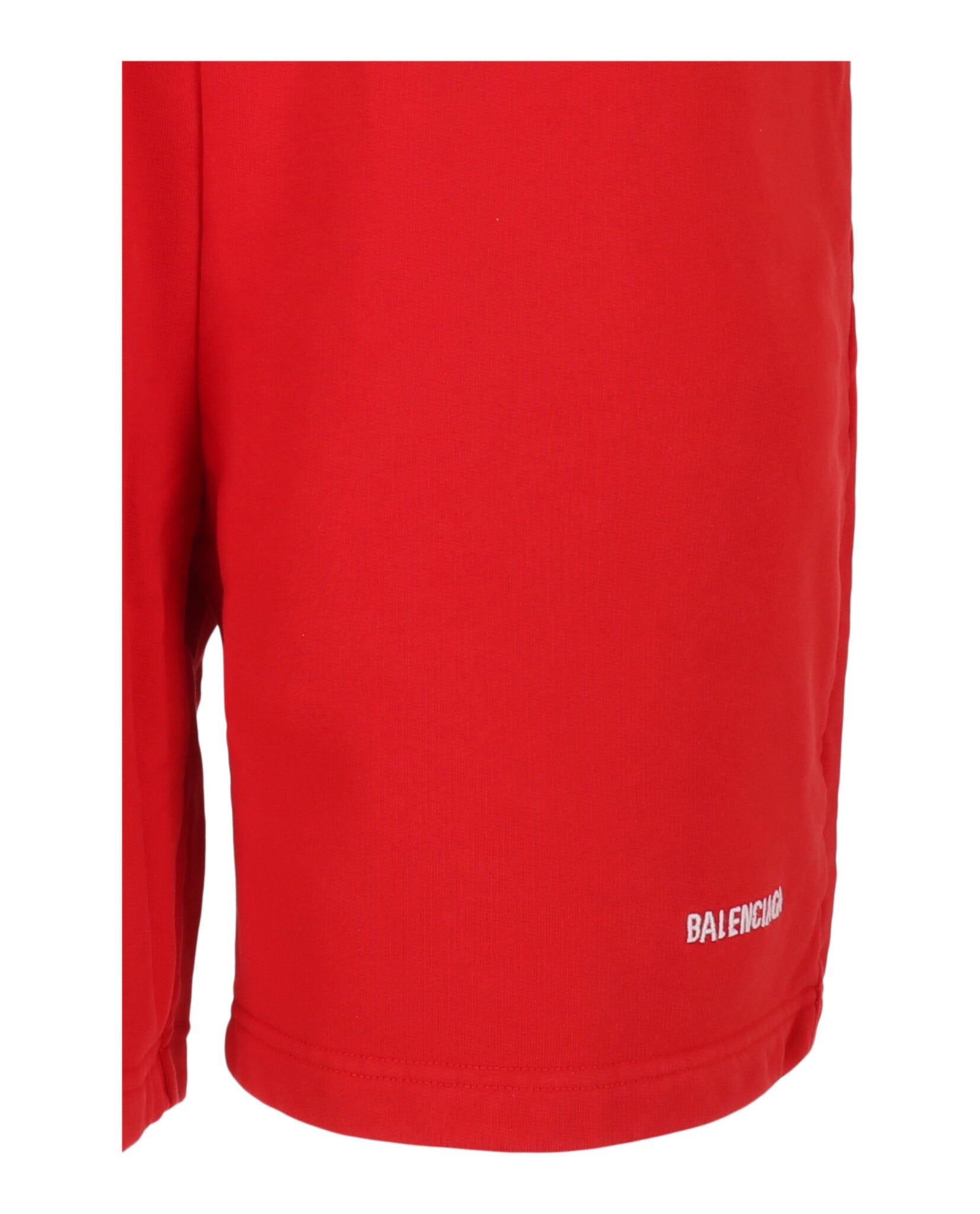 Balenciaga Mens Terry Vintage Logo Sweat Shorts