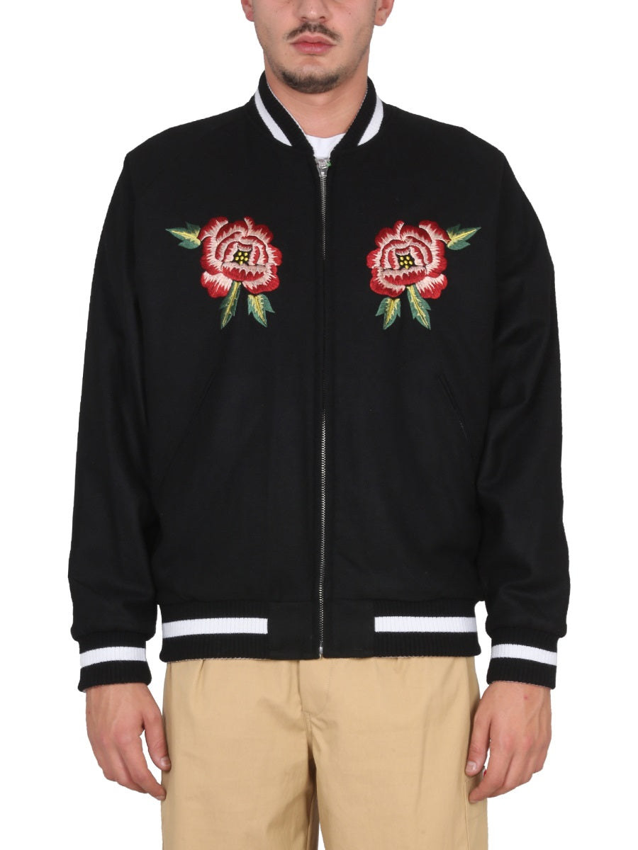 KENZO Kenzo Men Double Face Bomber Jacket "France Japan"