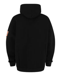 Balenciaga Mens Oversized Logo Print Hoodie