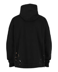 Balenciaga Unisex-Adult Distressed Graphic Hoodie