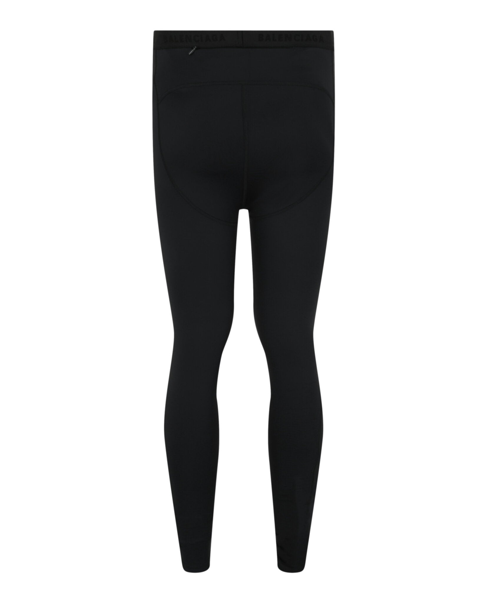 Balenciaga Mens Logo Print Athletic Leggings