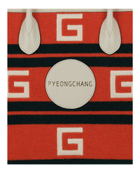 Gucci Mens Pyeongchang Small Embroidered Tote Bag