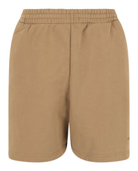 Balenciaga Mens Embroidered Logo Sweat Shorts