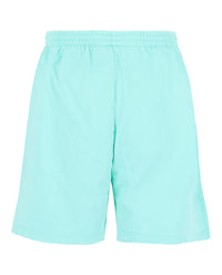 Balenciaga Mens Logo-Detail Embroidered Sweat Shorts