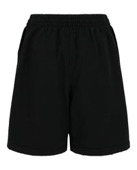 Balenciaga Womens BB Paris Icon Sweat Shorts