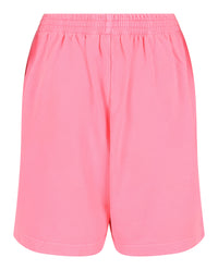 Balenciaga Womens Logo Print Sweat Shorts