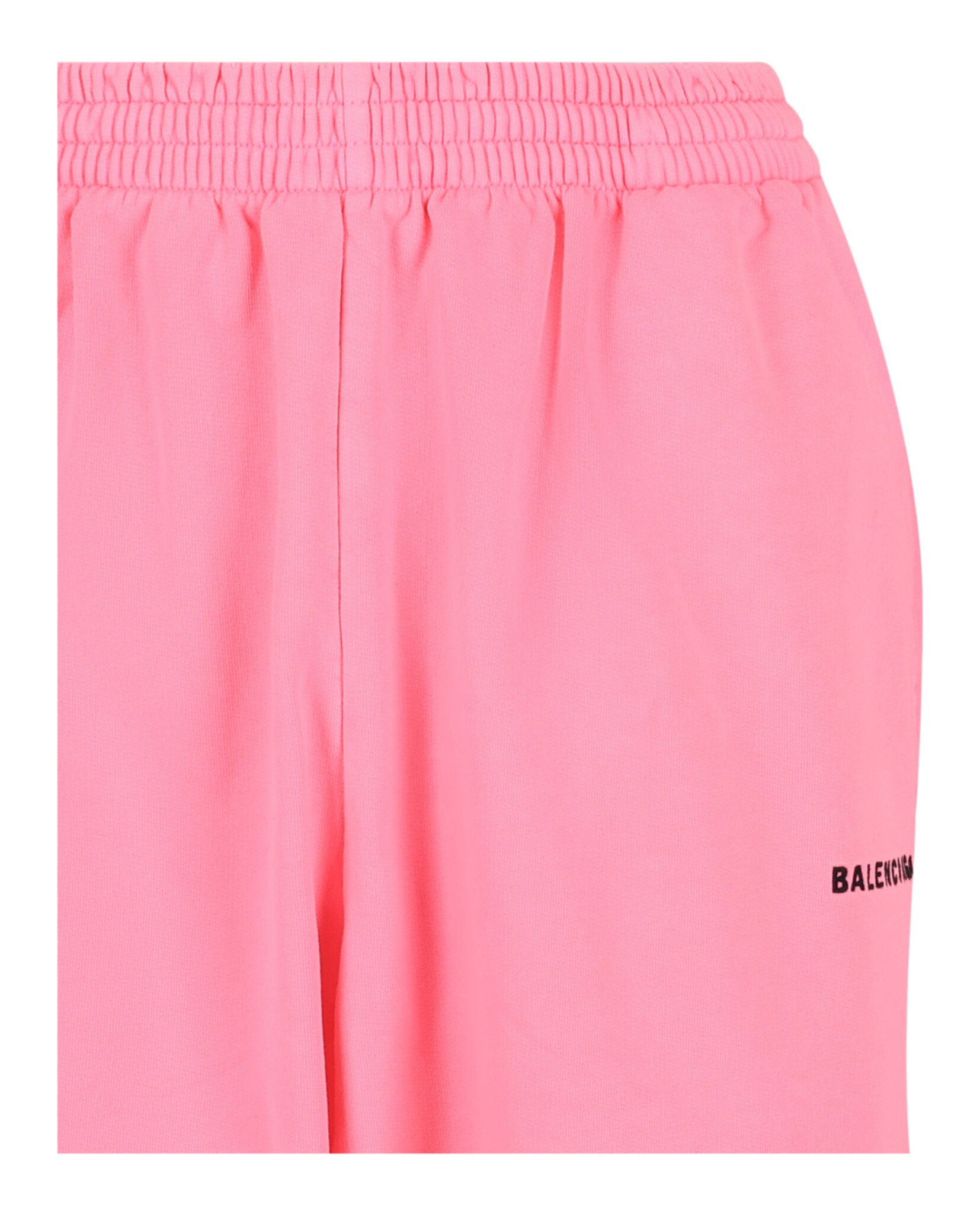 Balenciaga Womens Logo Print Sweat Shorts