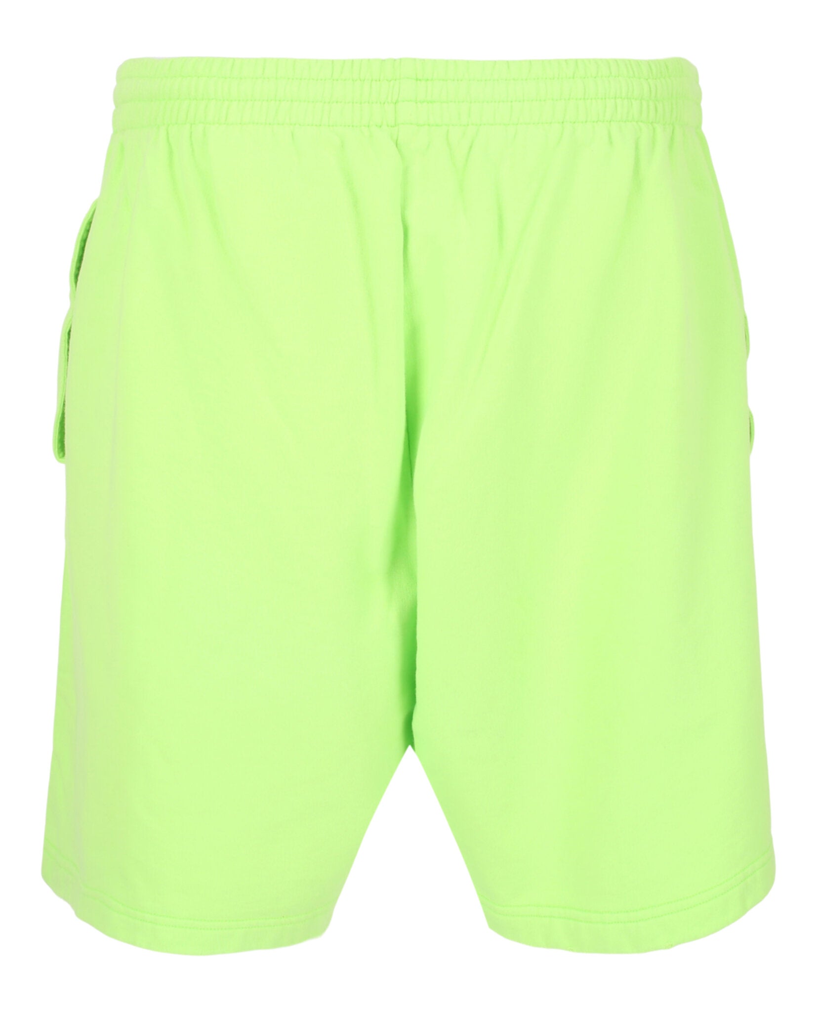 Balenciaga Mens Graphic Printed Sweat Shorts