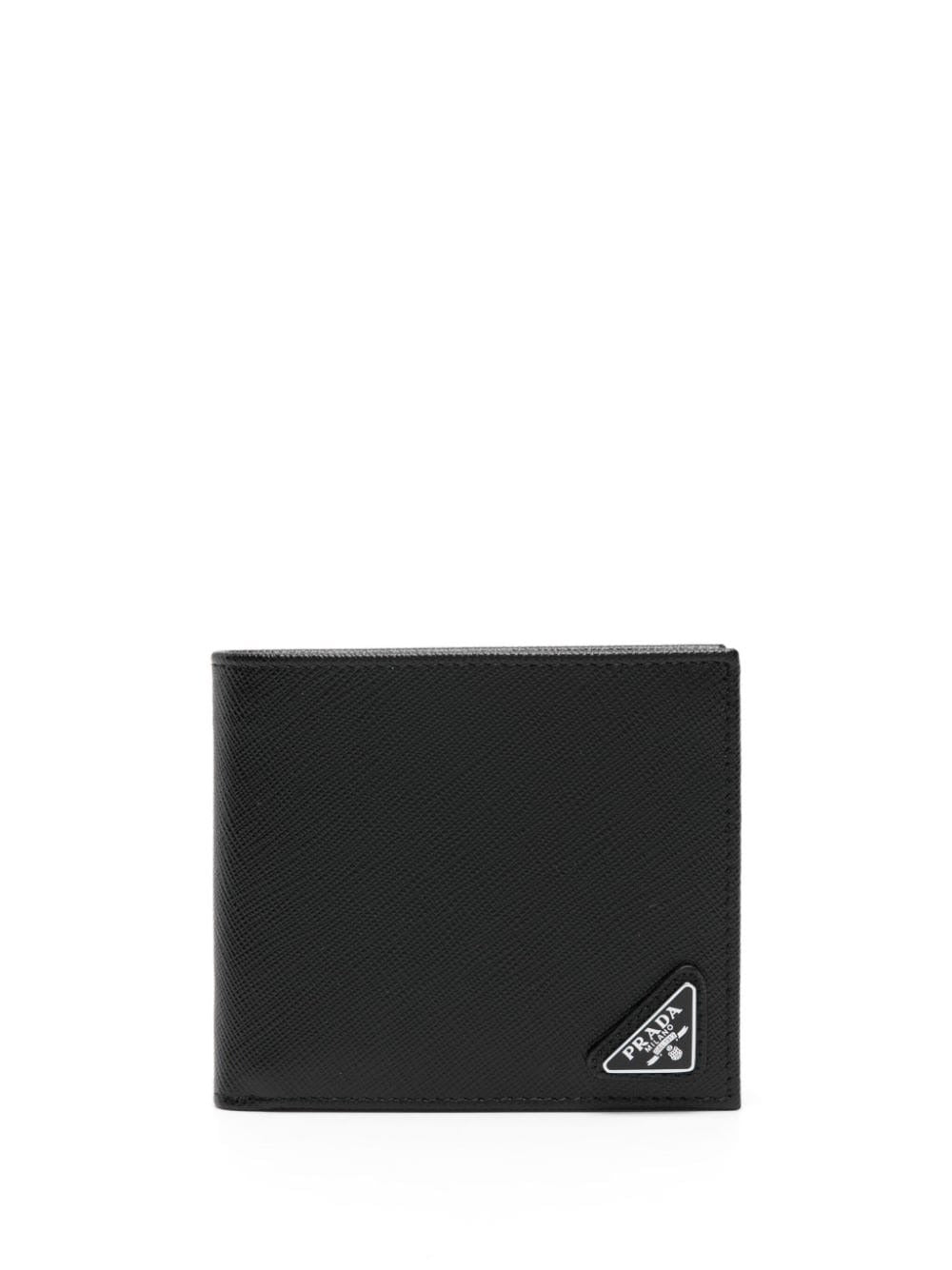 PRADA Saffiano Leather Bi-Fold Wallet Women