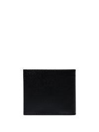 PRADA Portafoglio Bi-Fold Con Portamonete In Pelle Saffiano Women