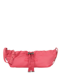 Alexander McQueen Womens The Bundle Mini Shoulder Bag Small Coral