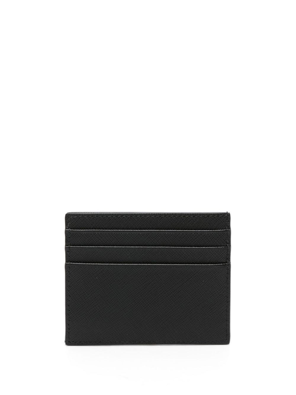 PRADA Saffiano Leather Card Holder Women