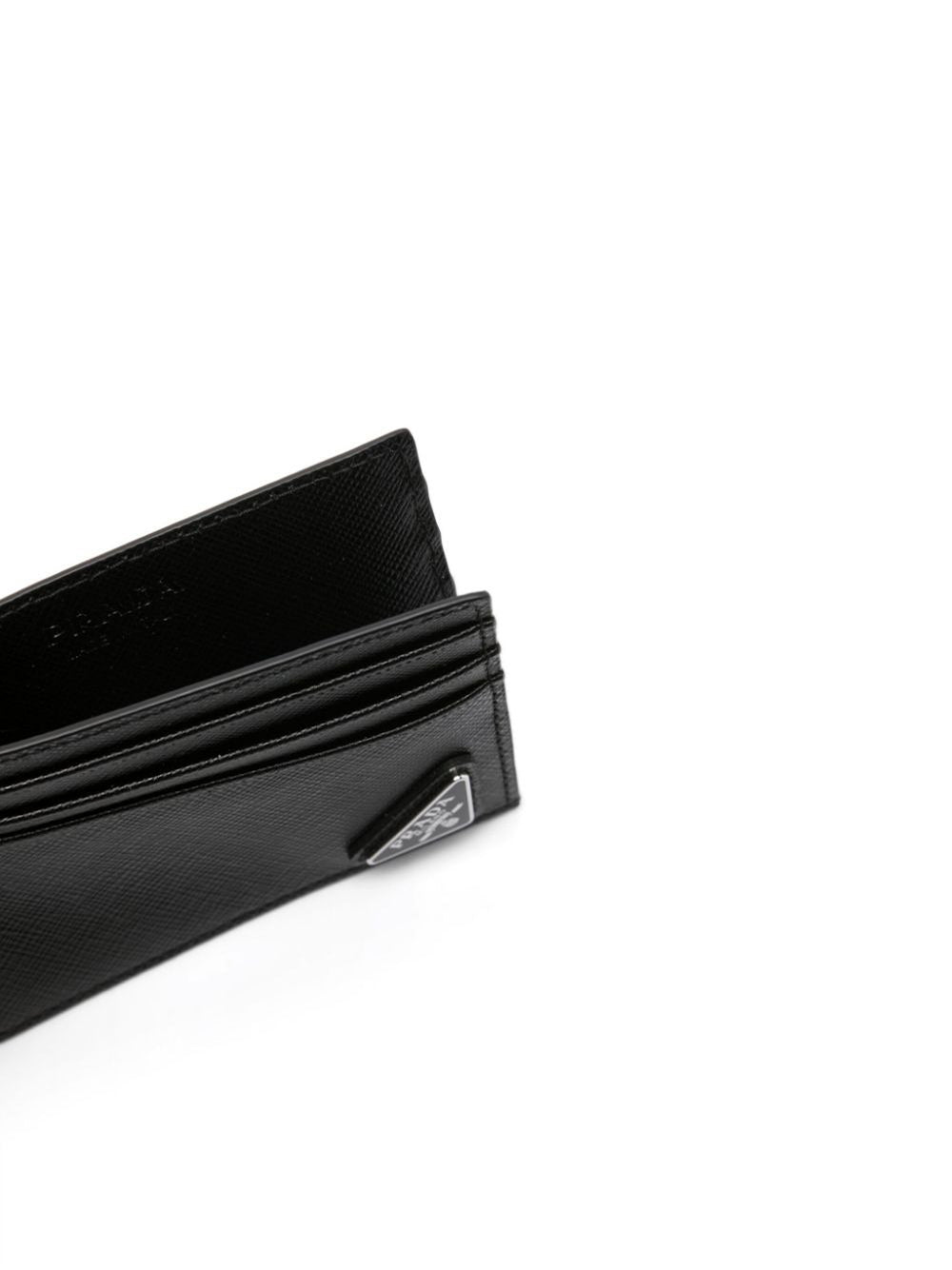 PRADA Saffiano Leather Card Holder Women