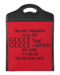 Gucci Womens Aria 100th Anniversary Embroidered Tote