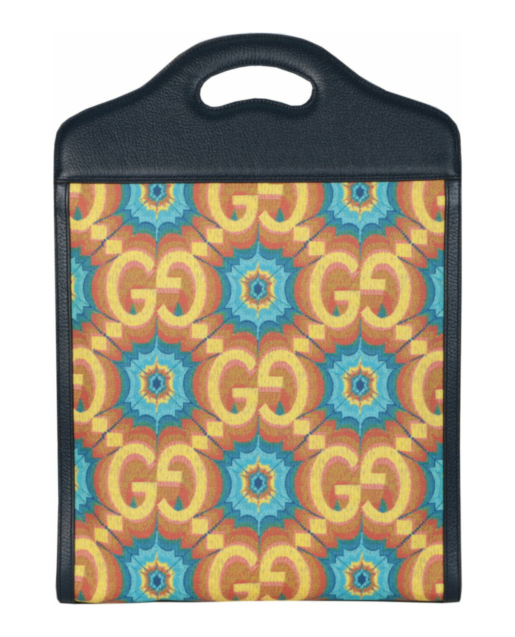 Gucci Womens GG Supreme Canvas Kaleidoscope 100th Anniversary Tote