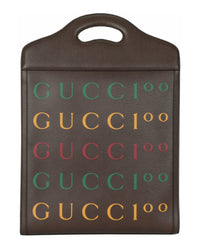 Gucci Womens Aria 100th Printed Anniversary Tote