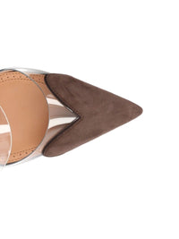 Alaïa Women “Le Cœur” Suede Mules
