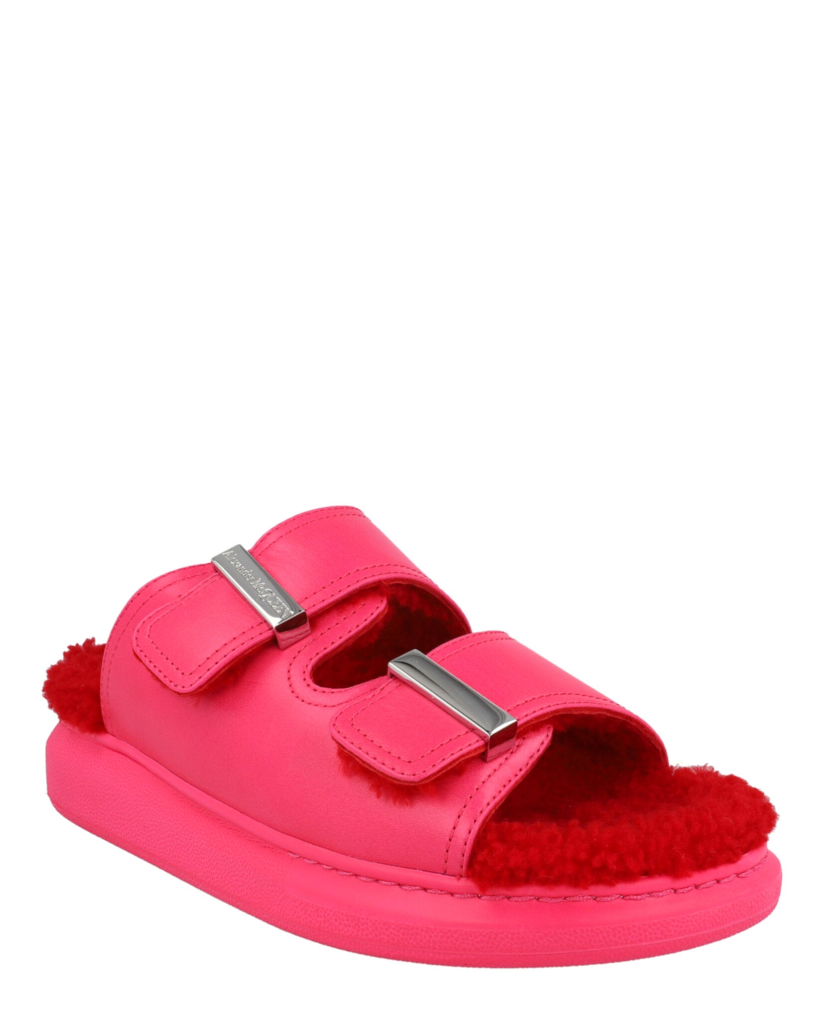 Alexander McQueen Womens Oversized Hybrid Slides