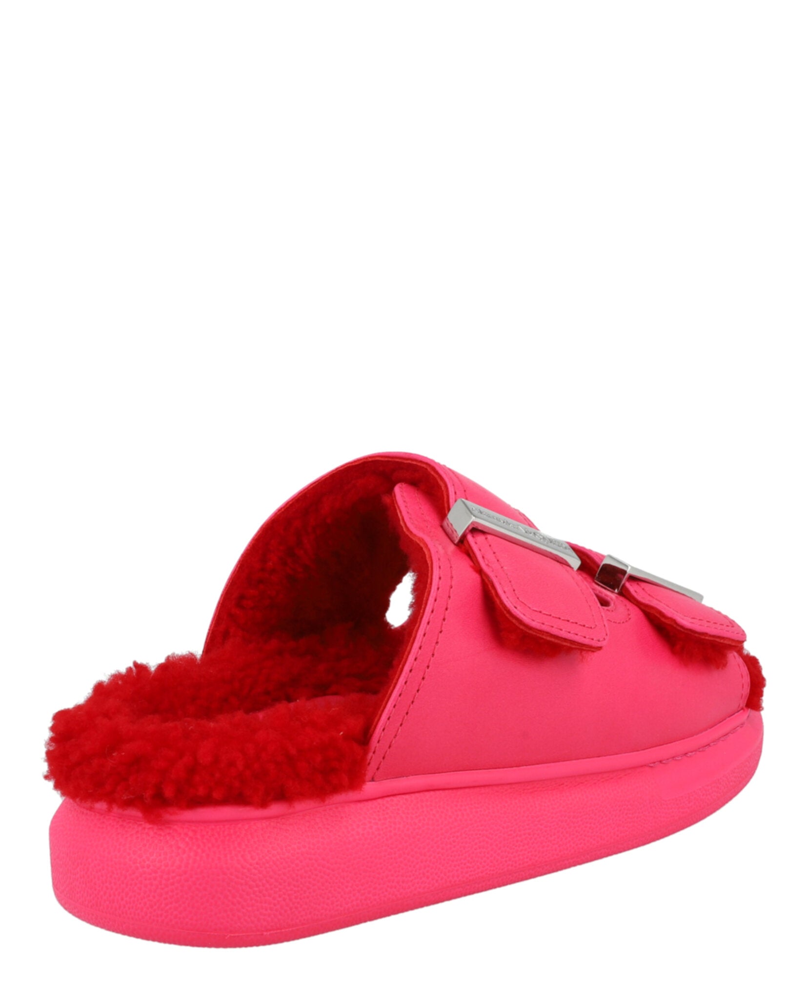 Alexander McQueen Womens Oversized Hybrid Slides
