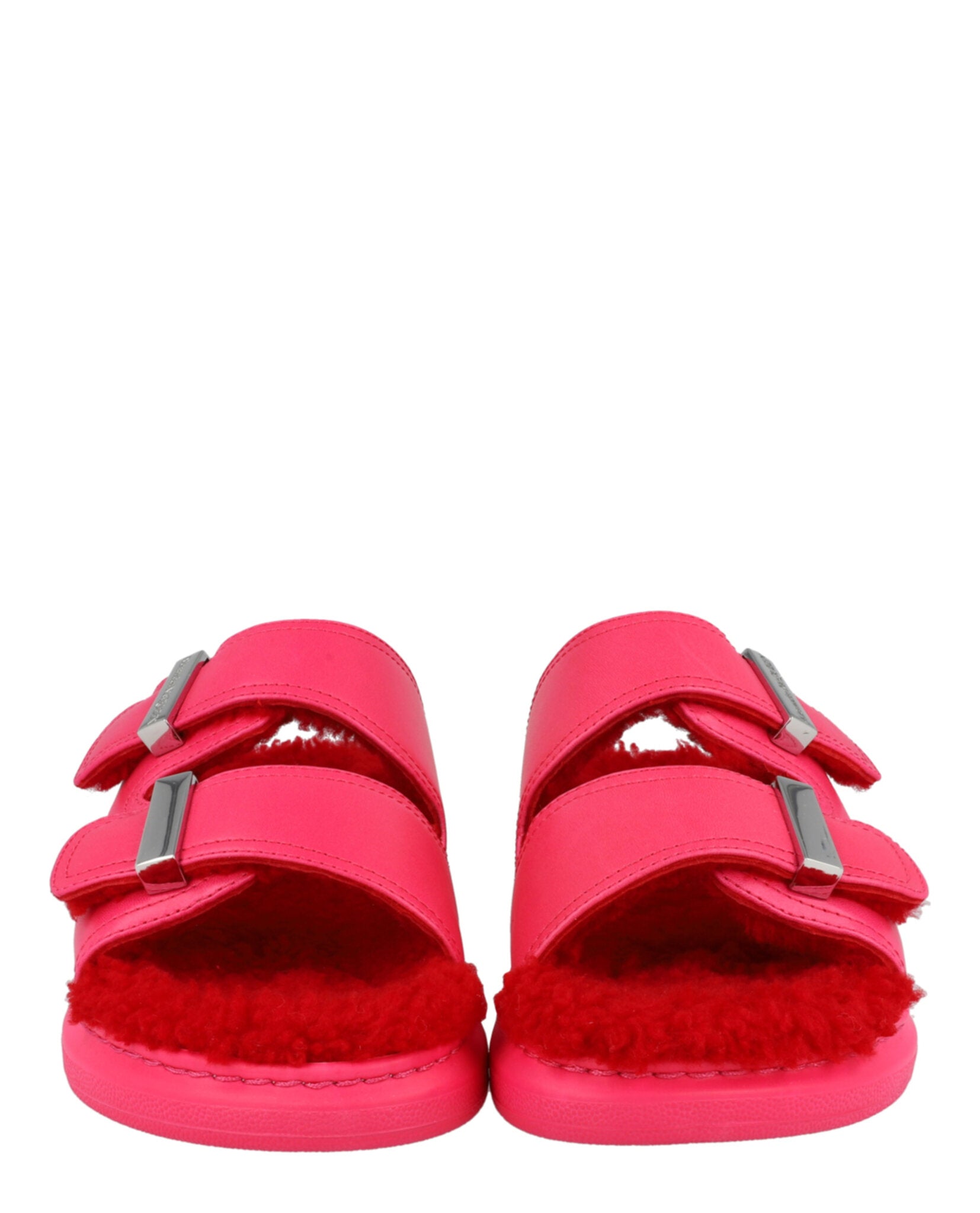 Alexander McQueen Womens Oversized Hybrid Slides