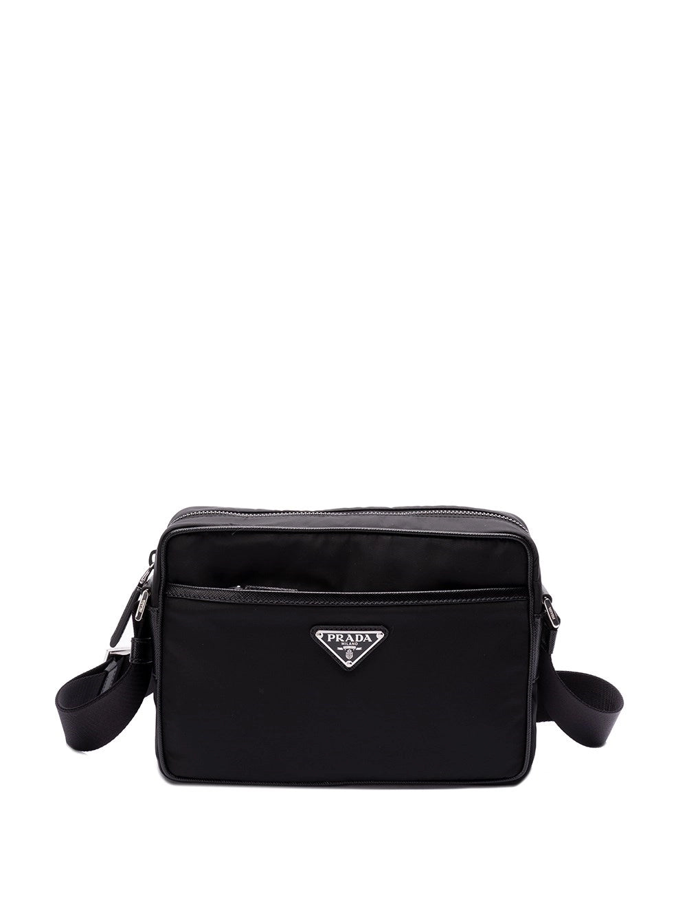 Prada Men Re-Nylon And Saffiano Leather Shoulder Bag