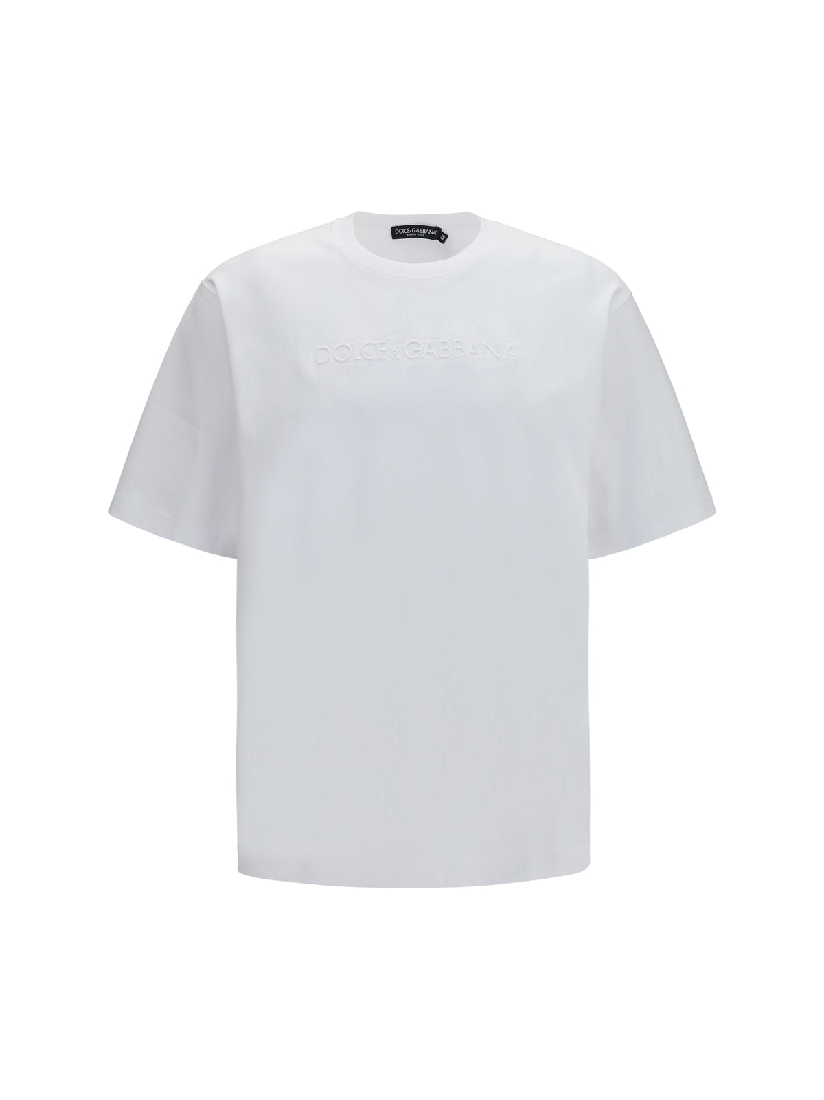 Dolce & Gabbana Men Cotton T-Shirt With Regular Fit