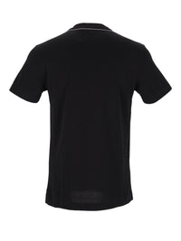 Dolce & Gabbana Men Cotton T-Shirt With Embroidery