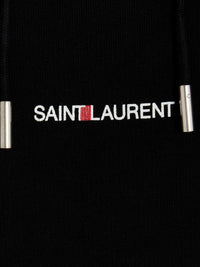 SAINT LAURENT Saint Laurent Women Logo Print Hoodie