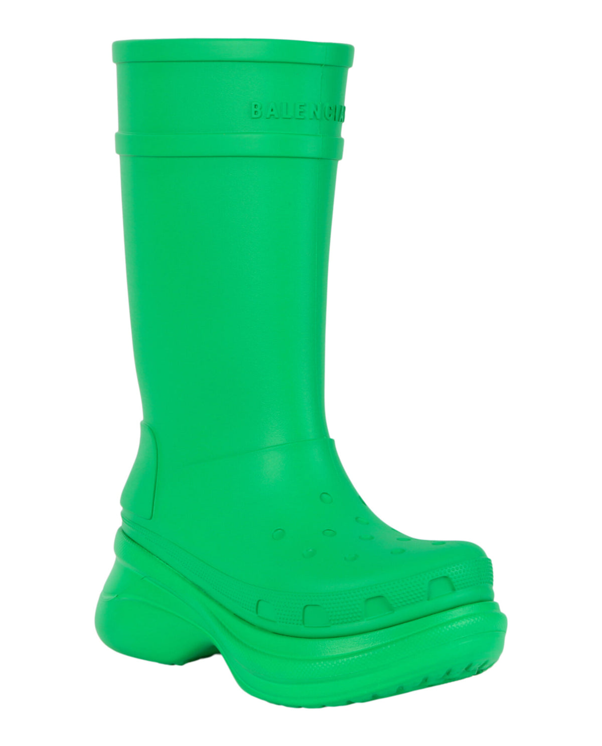 Balenciaga Mens x Crocs Rubber Boots
