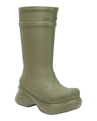 Balenciaga Mens x Crocs Rubber Boots