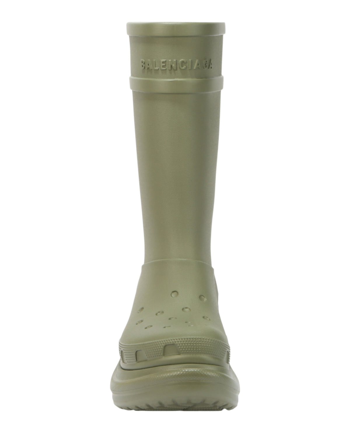 Balenciaga Mens x Crocs Rubber Boots